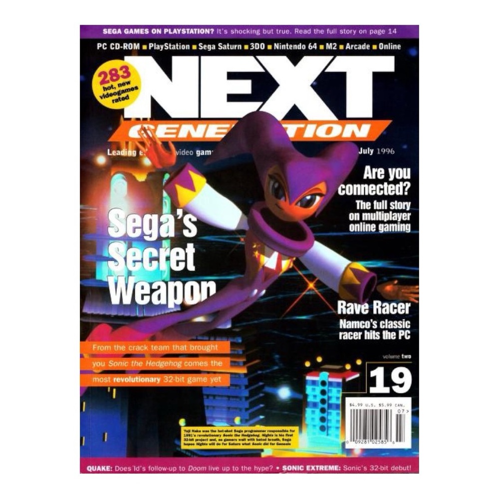 NEXT GENERATION MAGAZINE JULY 1996 VOLUME 2 19